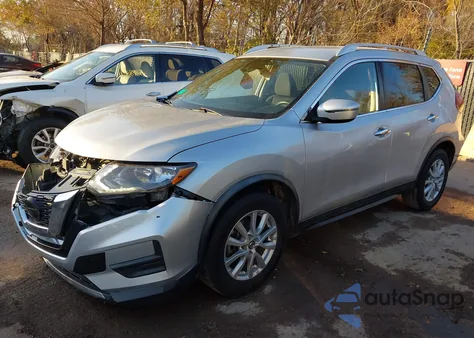 2020 Nissan Rogue Sv Fwd from USA, damaged, VIN KNMAT2MT5LP527295